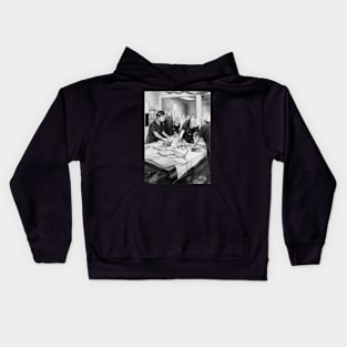 Waking Up - Drawing by Avril Thomas - Adelaide / South Australia Artist Kids Hoodie